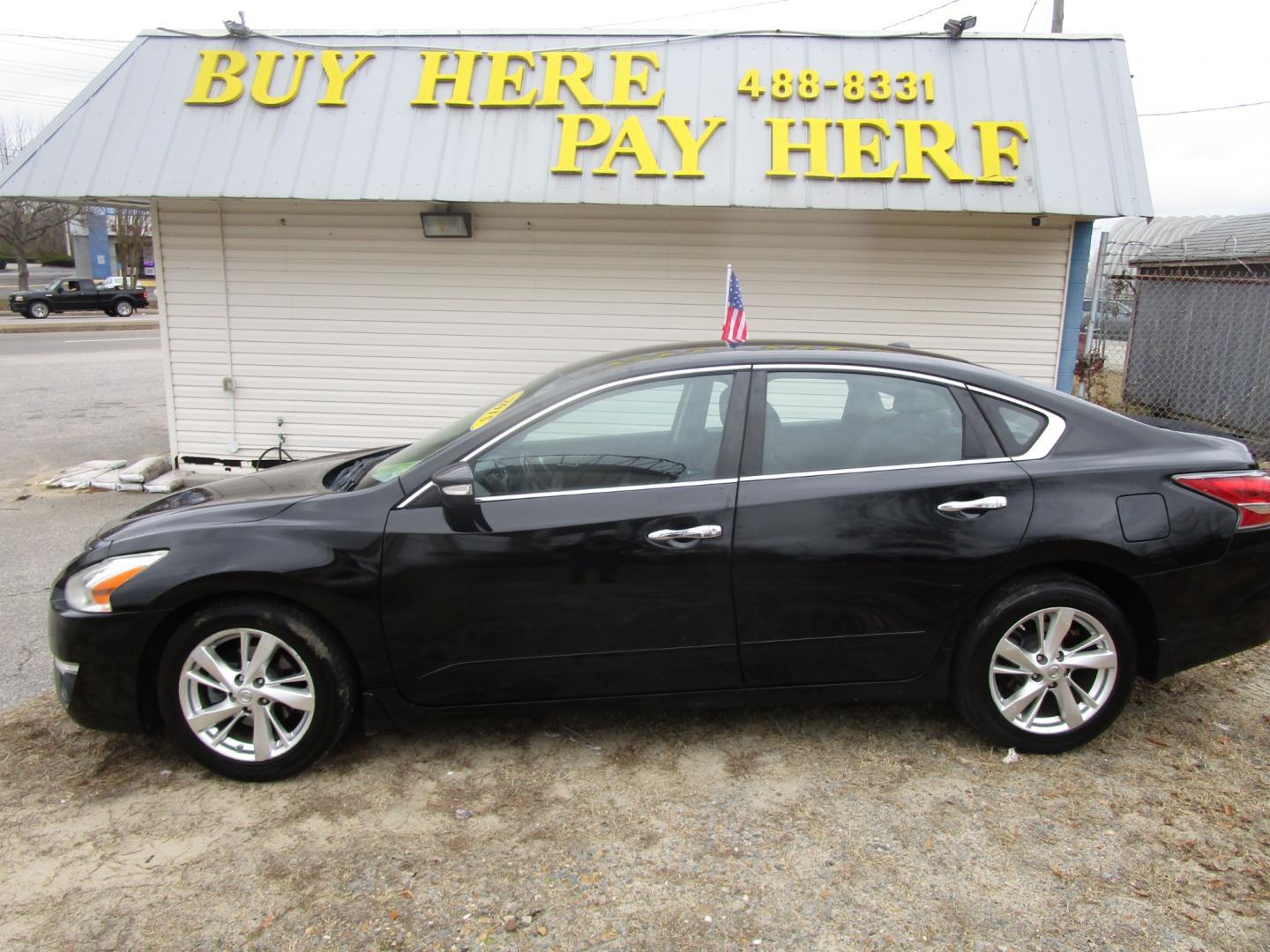 2015 Black Nissan Altima (1N4AL3AP6FC) , located at 2553 Airline Blvd, Portsmouth, VA, 23701, (757) 488-8331, 36.813889, -76.357597 - ***VEHICLE TERMS*** Down Payment: $999 Weekly Payment: $105 APR: 23.9% Repayment Terms: 42 Months ***CALL ELIZABETH SMITH - DIRECTOR OF MARKETING @ 757-488-8331 TO SCHEDULE YOUR APPOINTMENT TODAY AND GET PRE-APPROVED RIGHT OVER THE PHONE*** - Photo#0